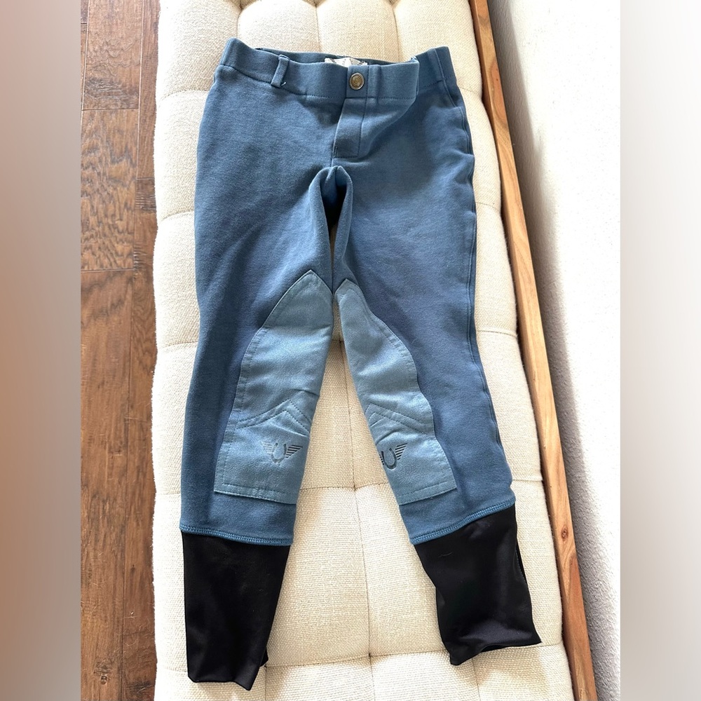 Tough Rider Kids Blue Riding Pants